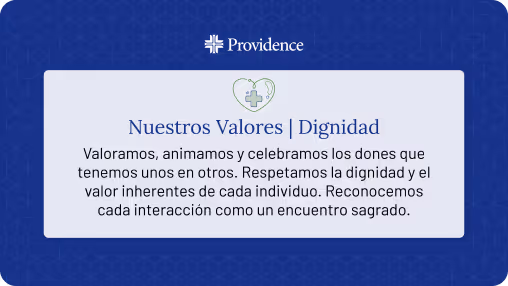 Our Values  Dignity   Spanish 1