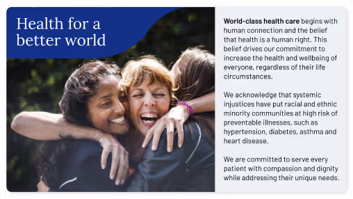Health for a better world 1  1 